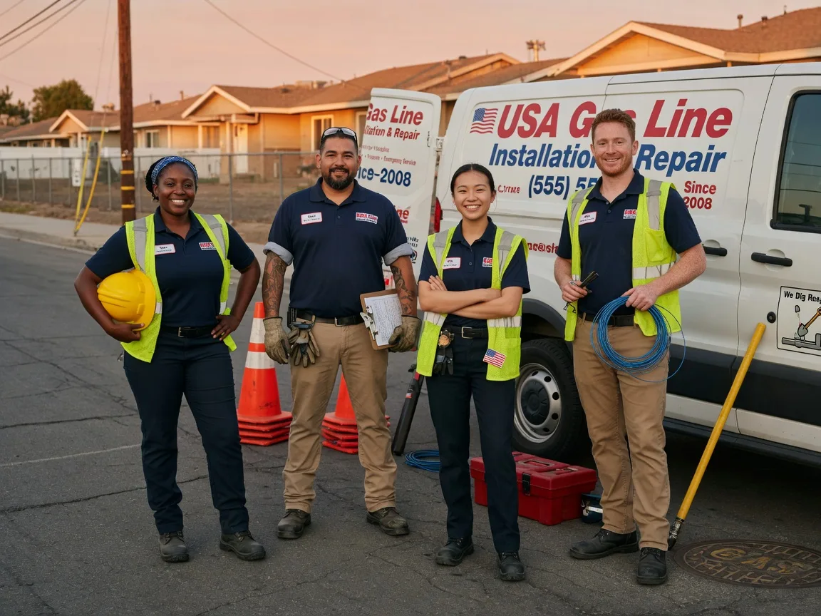 Gas Line Installation company in Frankton, IN
